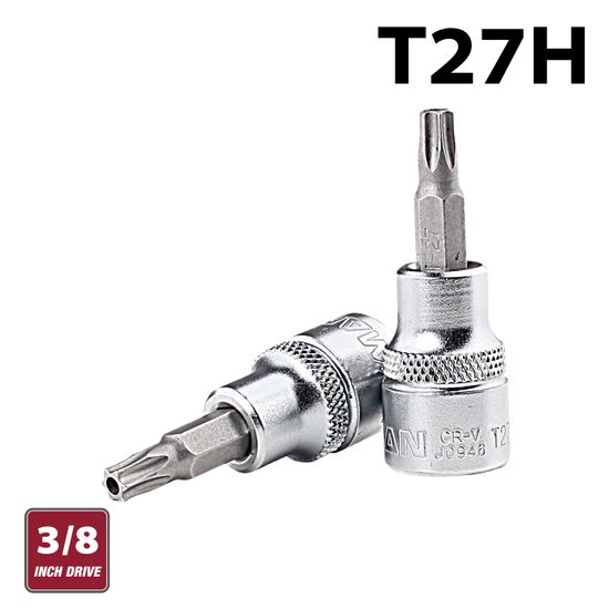 FIXMAN 3/8" Dr.bit Socket T27h Torx Security